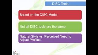 Extended DISC® Profiles  How they describe the relationship among the DISC Styles
