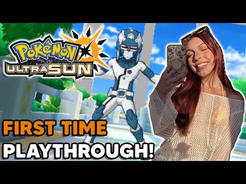 Let's Play Pokemon Ultra Sun for the FIRST TIME!! - Day 1