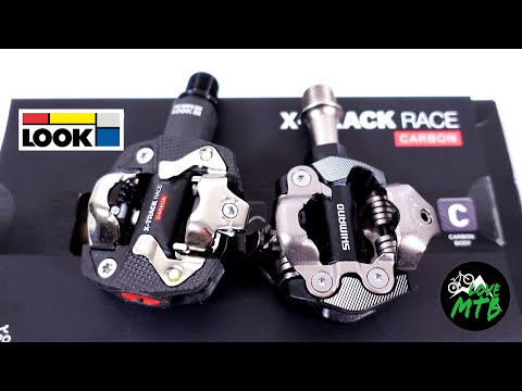 LOOK SPD Pedals vs Shimano XT M8100 - X-TRACK Race Quick Review - Cleats