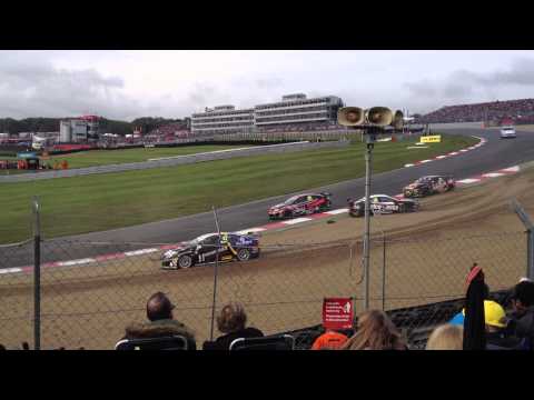 CRASH AT BRITISH TOURING CARS FINALE @ BRANDS HATCH, OCTOBER 2014