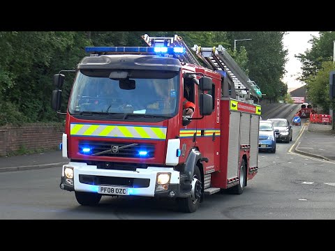 Bolton Central Second Pump Responding | Greater Manchester Fire & Rescue Service