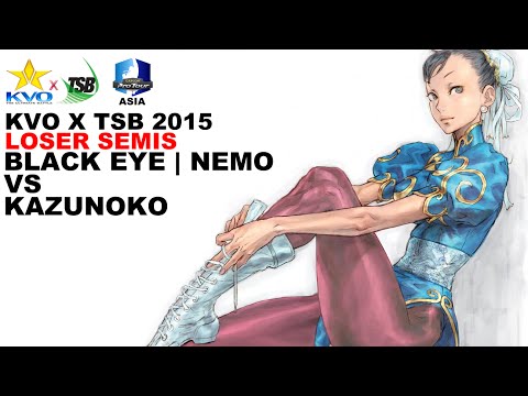 KVO2015 - Losers Semi : Kazunoko vs Black Eye Nemo