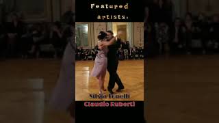 Featured artists Silvia Tonelli and Claudio Ruberti dancing tango Vals