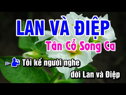 Chuyện Tình Lan Và Điệp Karaoke Vọng Cổ Song Ca | Huỳnh Lê