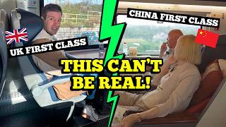 China vs UK First Class Trains - Worlds Apart!