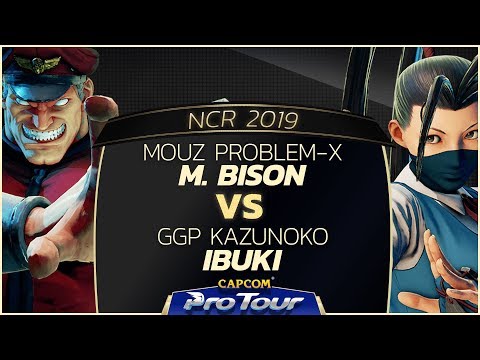 MOUZ Problem-X (M. Bison) vs GGP Kazunoko (Ibuki) - NCR 2019 - Day 1 Pools - CPT 2019