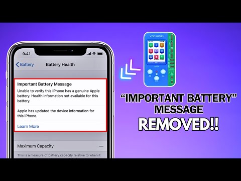 Easy Way to Replace Any iPhone Battery Without "Important Battery Message" | JCID V1SE or V1SPRO