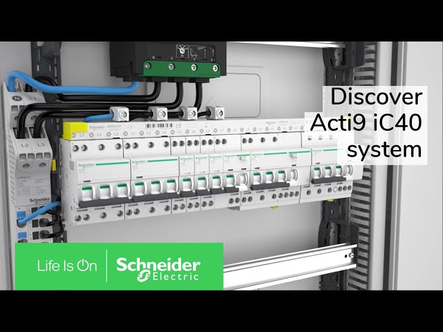schneider electric Minibrytare ic40n 3p+n c20a