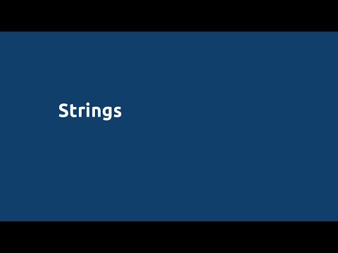 Python For Engineers Module 6 Part 1 Strings