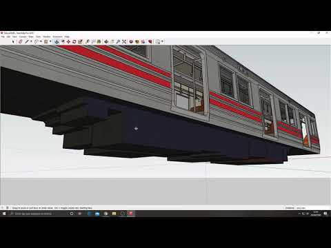 Making a Tokyu 8090/8590 Series for Trainz - Part 6 (underframe)