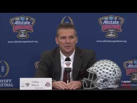 Meyer, Saban share final thoughts before Sugar Bowl
