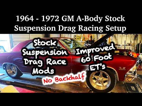 GM A-Body Stock Suspension Drag Racing Setup | No Back Half Fabrication