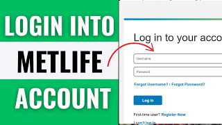 Metlife Login - How to Sign in to Metlife Provider Account (2025)