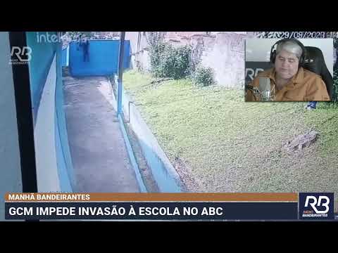 GCM impede INVASÃO a escola no ABC