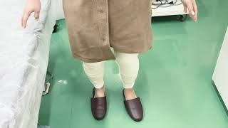 太ももの脂肪吸引、当日の様子