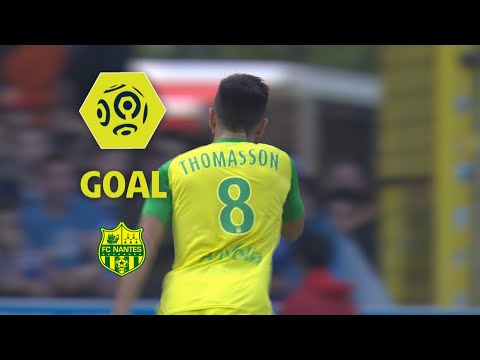 Goal Adrien THOMASSON (13') / RC Strasbourg Alsace - FC Nantes (1-2) / 2017-18