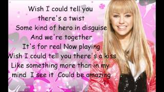 Hannah Montana - If We Were a Movie [Lyrics]