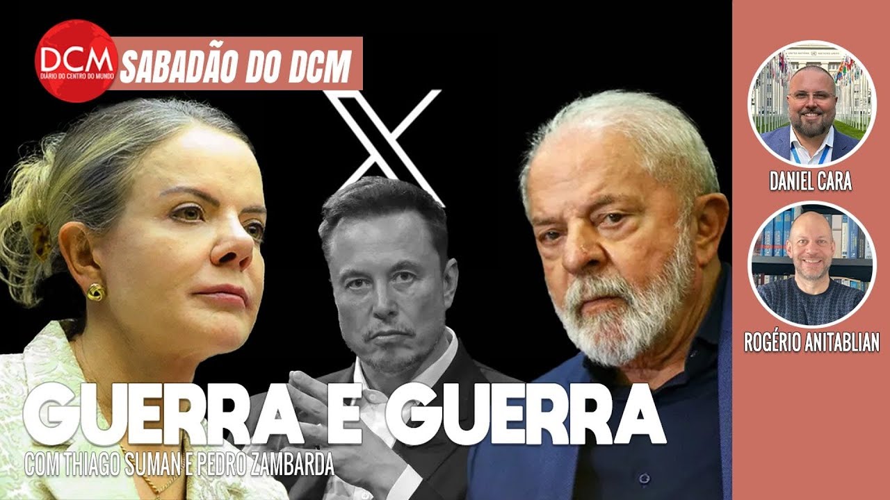 Gleisi parte para cima do golpismo de Elon Musk; nova tragédia: avião cai e mata duas pessoas em SP