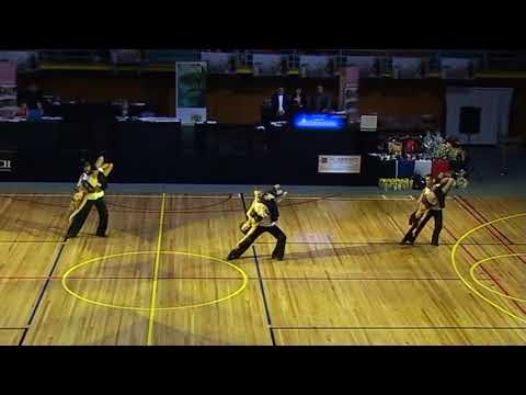 2007 NZ Ceroc Nationals Teams Category placing 3rd. Taupo Dancers represent