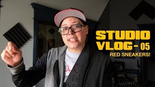 Studio Vlog 5: Red Sneakers