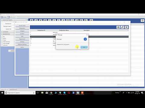 FAQ 92 How to delete employee designation