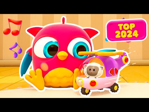 HopHop die Eule Kompilation. TOP 10 Cartoons für Kleinkinder. HopHop und sein Freund Tock Tock
