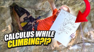 Math professor solves famous integral while rock climbing!