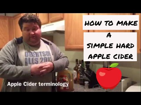 How to make a simple Hard Apple Cider