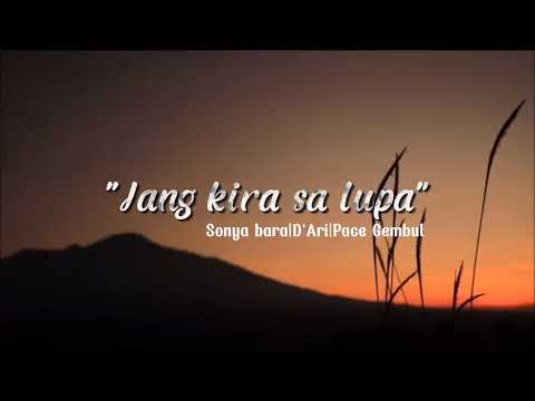 Jang Kira Sa Lupa - Sonya Bara|D'Ari|Pace Gembul( official video lirik )