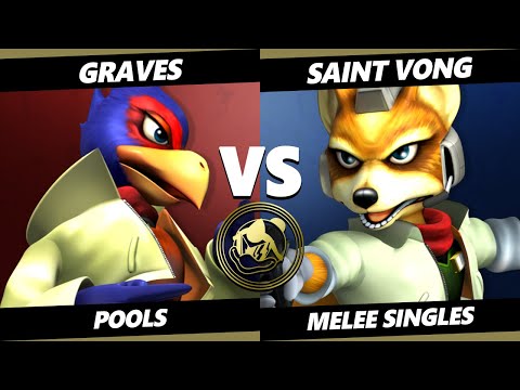 Daddy's Den - Graves (Falco) Vs. Saint Vong (Fox) Smash Melee - SSBM
