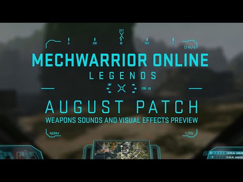 MechWarrior Online August New Weapons