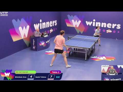 Winners League  19.04.21   Biletskaia Inna - Gasiul Tatiana   20:30