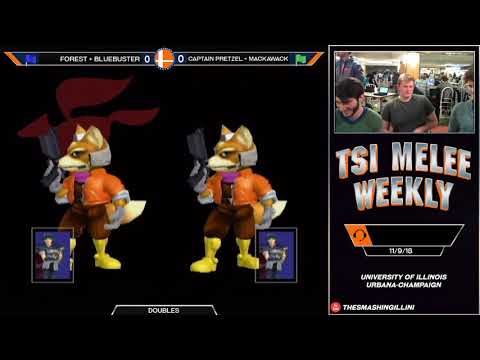 [TSI Weekly] Bluebuster + Forest (B) vs. SOC + FoxCapacitor (R) SSBM Doubles