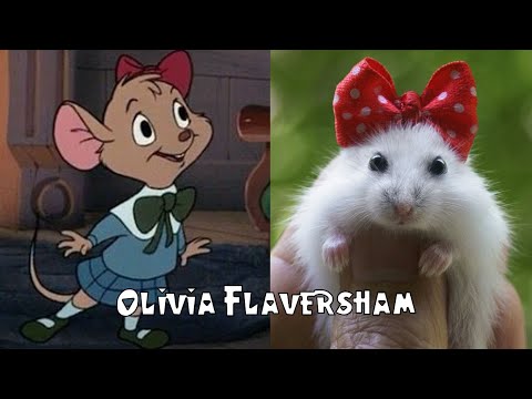 The Great Mouse Detective Characters in Real Life 2022