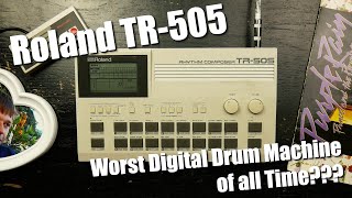 Video thumbnail for Bad Gear - Roland TR-505 - Worst Digital Drum Machine Of All Time??? by AudioPilz