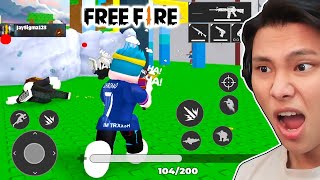 JAYGRAY LEO RANK FREE FIRE TRONG ROBLOX 🔥🙏 THỬ THÁCH 24H LÀM TOP 1 LỬA CHÙA SERVER RÔ LỐC