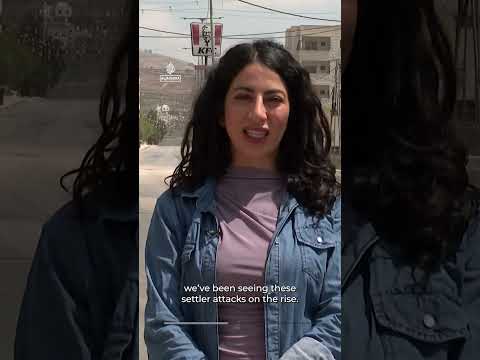 Five killed in occupied West Bank after Israeli settlers attack | AJ #shorts