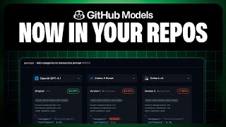 Introducing the GitHub Models tab: Manage & test your AI prompts