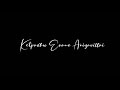 Evano Oruvan Vaasikiran Love Feelings Song Black Screen Whatsapp SD Creation