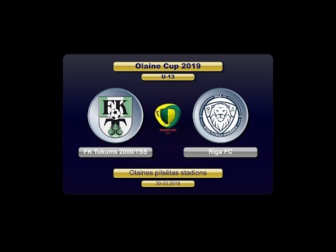 U-13 FK Tukums 2000/TSS - Riga FC (Olaine Cup 2019)