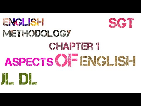 Aspects of English in Telugu I SGT English Methodology Video