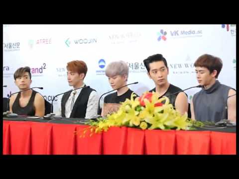 140322 2PM "HEC Korea Festival in Vietnam" Press Conference [1]