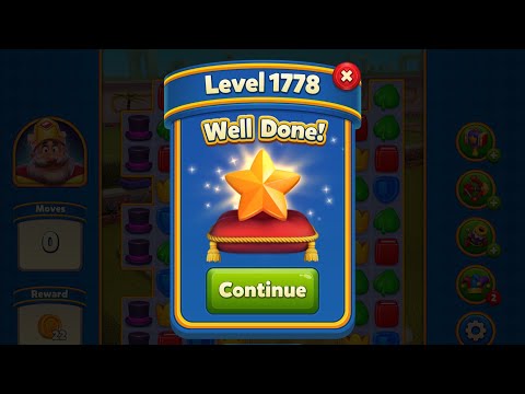 Royal Match - King Robert - Level 1778