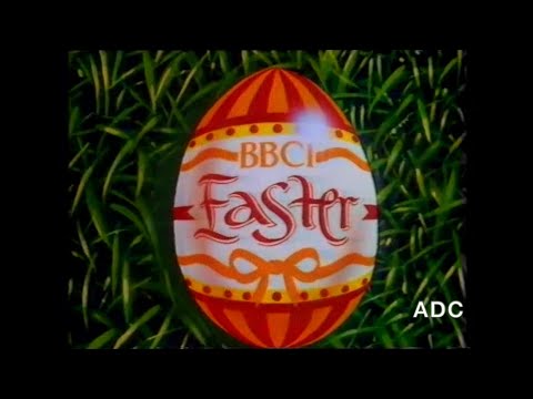 BBC1 30th March 1986 Easter Monday trailer & link announcer Tim Nicholls