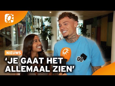 Naomi Joël en Jay Zwarts vertellen hoe hun liefde ontstond bij Good Luck Guys | RTL Boulevard