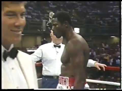 Boxing - 1989 - WBA World Heavyweight Title Fight - Carl Williams Vs Mike Tyson - Fight Only
