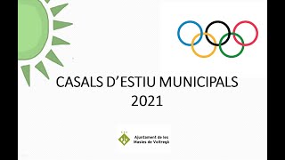Presentació Casals Estiu Municipals 2021 LMV