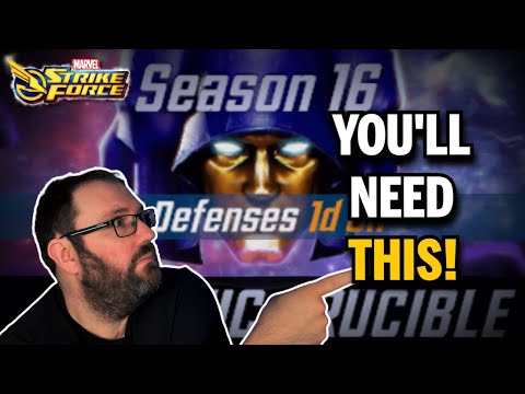 Season 16 Cosmic Crucible Defense Tips You Need! | Marvel Strike Force