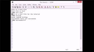 Editing With vim 10 - Marking Files