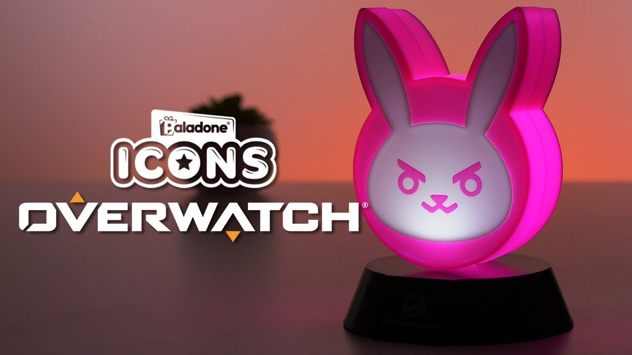 Overwatch D.Va Bunny Icon Light | Paladone
